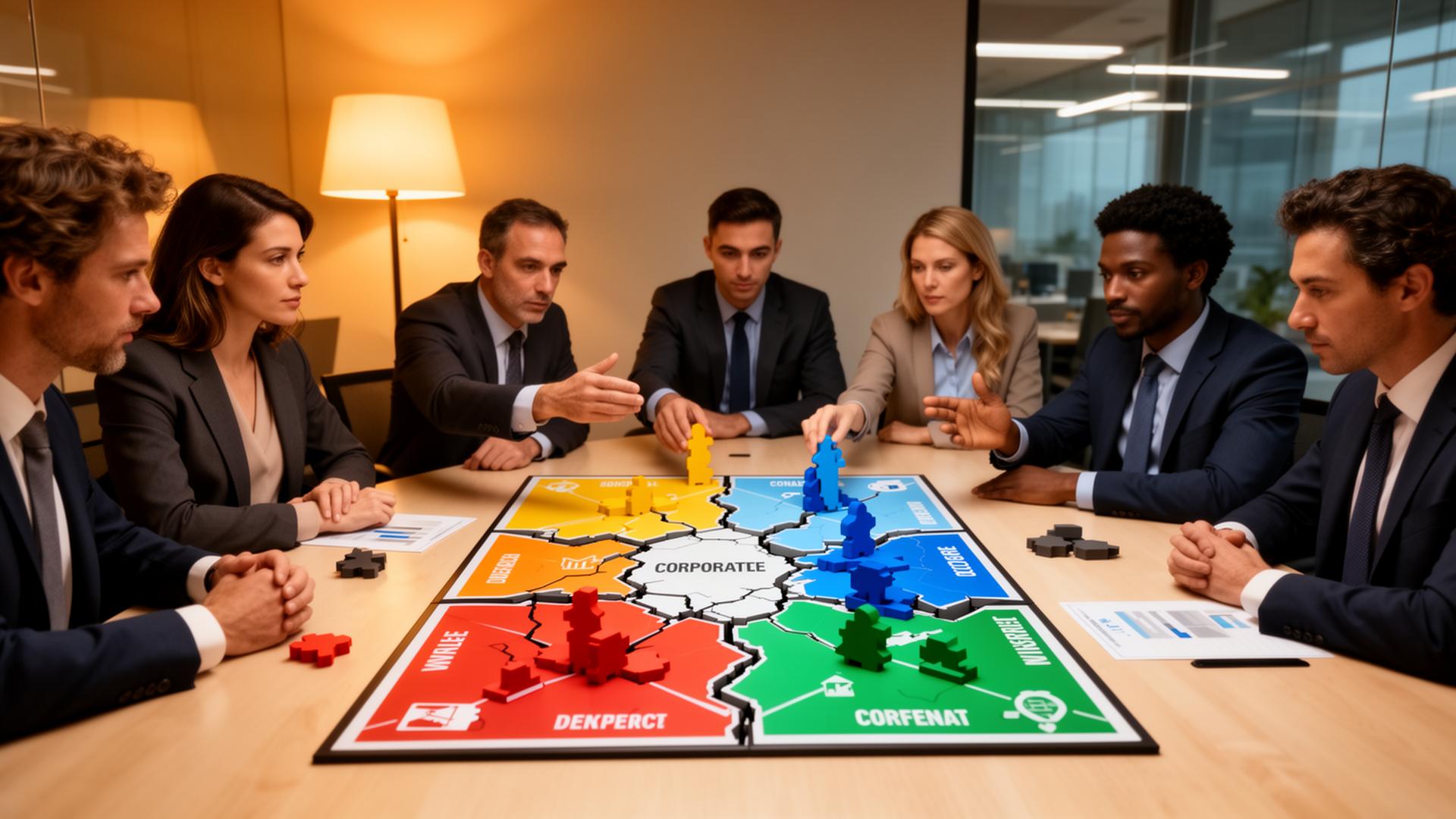 Silos entre áreas: por que eles travam projetos (e como um board game corporativo pode destravar colaboração)