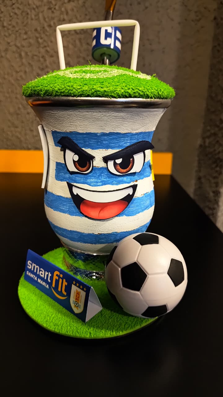 Mascote criado pela equipe do Uruguai na Copa dos Campeões